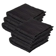6 Pack Moving Blanket 40x 72" Moving Pads for Furniture Protection Quilted Pa...