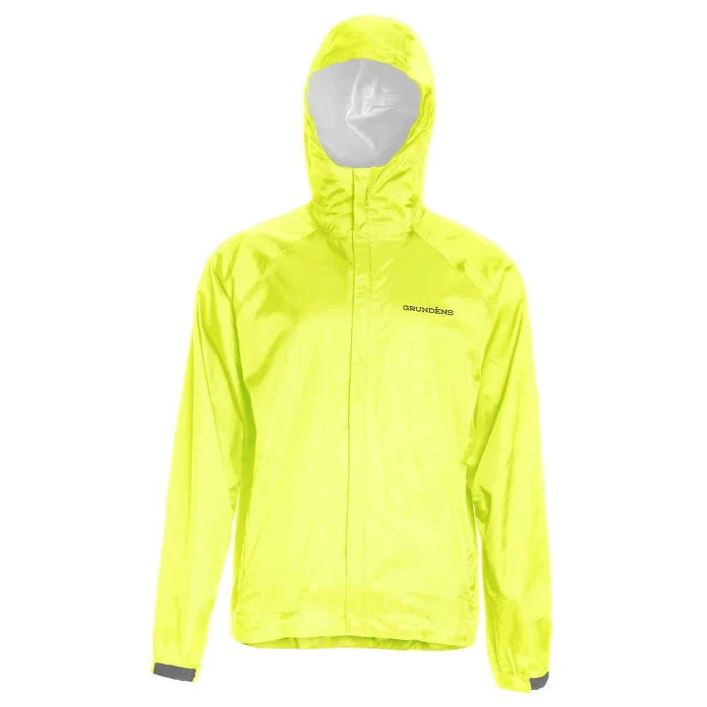 Grundens Weather Watch Jacket Hi Vis Yellow Rain Gear