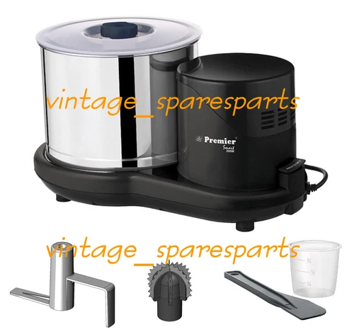 Premier Smart 2 Litre Table Top Wet Grinder 200 Watts 230V | Stainless Premier