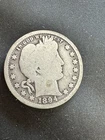 1894 Barber Quarter. 90% Silver. Good Condition. Charity Auction. ￼