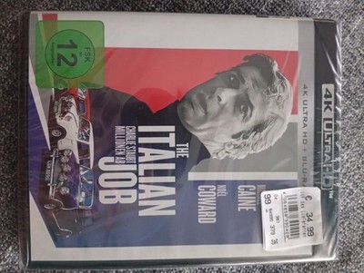 The Italian Job - Charlie staubt Millionen ab 4K UHD + Blu-ray Neu/Ovp, Michael