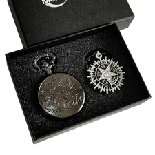Anime Black Butler Ciel Phantomhive Cosplay Pocket Watch Collectible Gift New