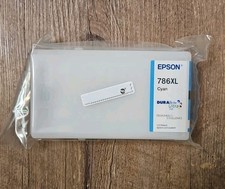 Original Genuine Epson 786XL Cyan Ink Cartridge High Capacity Durabrite NO BOX