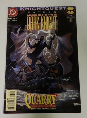 Batman: Legends of the Dark Knight #61 06/1994 VG- DC Comics Knightquest Quarry