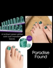 Color Street Nail Strips ~ PARADISE FOUND ~ Dose of Vitamin Sea Collection PEDI