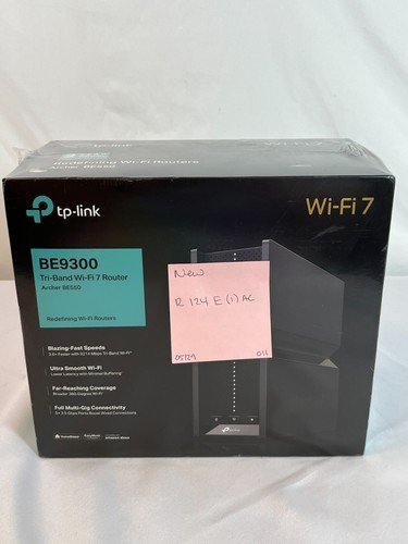 TP-Link Archer BE550 Black Wireless BE9300 Tri Band WiFi 7 Router - Picture 12 of 12
