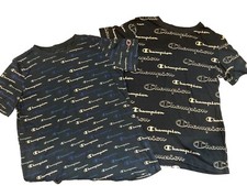Champion Shirt Youth XL Navy Two Pack