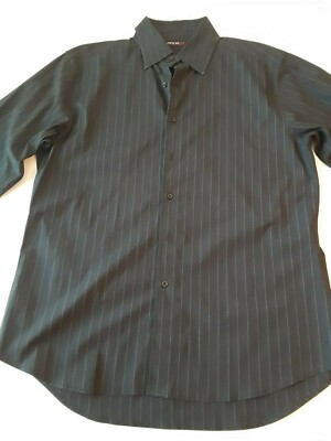 Thirty Six Red Men's Button-up Long Sleeve Shirt size XL, brown, grey,  cotton | eBay