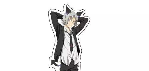 Katekyo Hitman REBORN! x SANRIO CHARACTERS 03/ C Gokudera Acrylic Figure  From JP