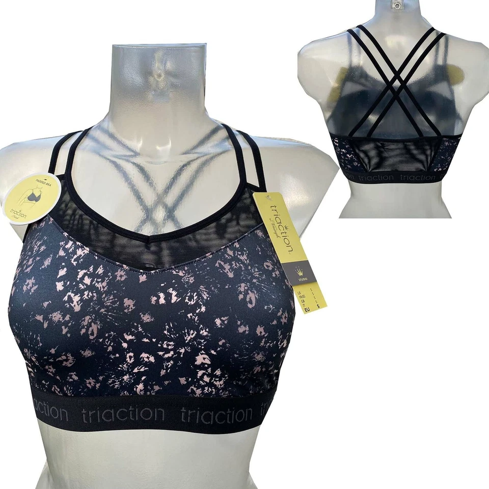 Triumph Triaction Balance Tops P EX Damen BH Sport Top Bügellos Größe wählbar