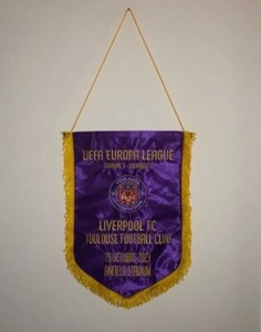 FANION PENNANT WIMPEL FOOTBALL RAF RODEZ AVEYRON FOOT
