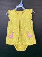 Child of Mine by Carter's Baby Girl Dress Size 24M Yellow