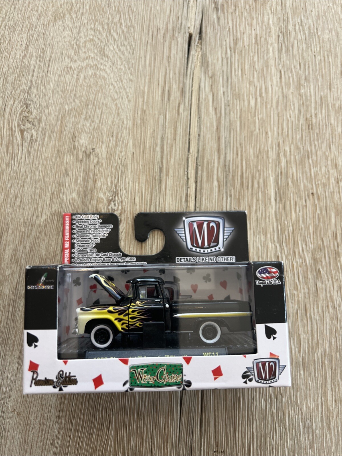 M2 Machines 59 1959 Chevrolet Apache Fleetline Truck Wild Cards Chevy WC11 15-58