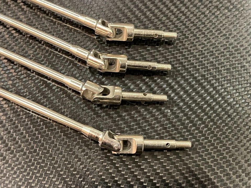 Eje de unión en U eje de transmisión eje de transmisión eje CVD apto para 1/10 Traxxas T-Maxx 1.5/2.5 Foto 2 de 4