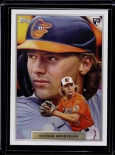 2023 Topps Gunnar Henderson #2 "Artwork by Paul Jennis" Baltimore Orioles-3B