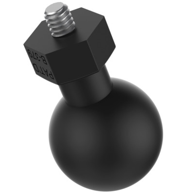 RAP-B-379U-252025 Ram 1'' Tough-Ball  with 1/4''-20 X .25'' Male Threaded Post