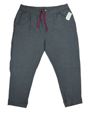 Tommy Bahama Men's Big  Tall Athletic Lounge Drawstring Sweatpants NWT Grey