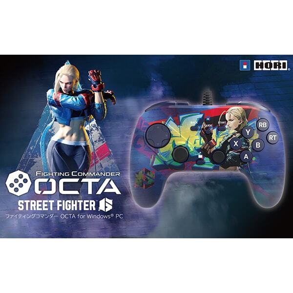 Window Fight Street Fighter 6 Fighting Coander OCTA Controller for Windows PC Cammy ...