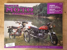Revue Technique Moto 34 HONDA XL 125 S A,B et R  SUZUKI GS 750 D, E et EN