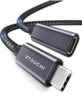 Stouchi USB C Thunderbolt 3 Extension Cable, USB Type C Male to Female Cable Fas