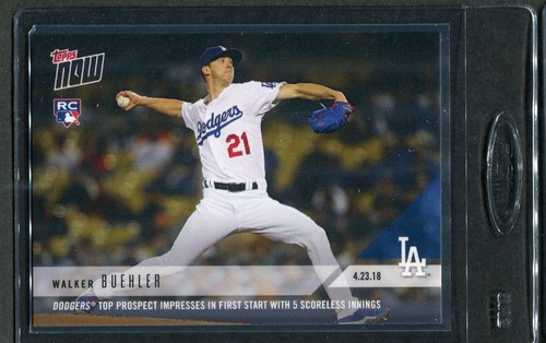 2018 Topps Now 119 Walker Buehler