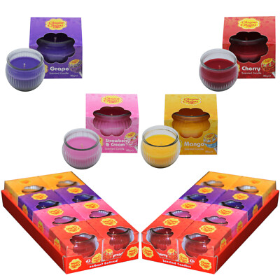 16x85g Chupa Chups Duftkerzen (Mix aus 4 Düften / je 4)