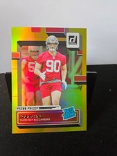 2022 Panini Donruss #364 Logan Hall Press Proof Premium Gold RC Bucs