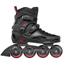 Rollerblade RB 80mm Fitness Inline Skate Black/Red MENS Size 7.0 NEW