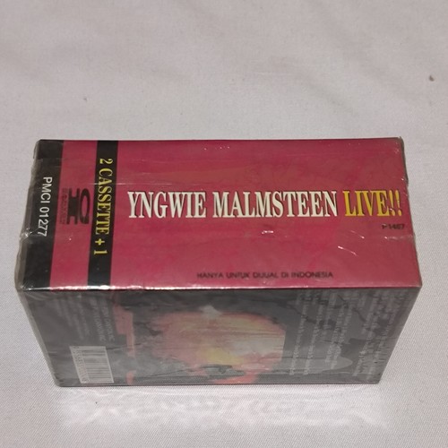 Yngwie Malmsteen - live 1999 LIMITED EDITION 3x original indonesia tapes NEW - Picture 2 of 6