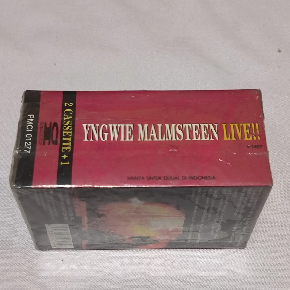 Yngwie Malmsteen - live 1999 LIMITED EDITION 3x original indonesia tapes NEW - Image 2 of 4