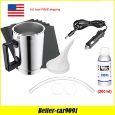 Car Headlight Restoration Repair Kit Liquid Polymer Chemical Polishing Set