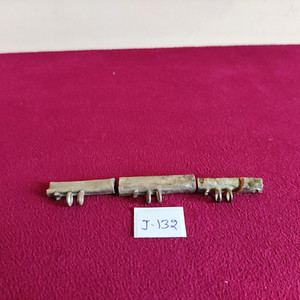 Antique Unique Shape Silver Amulet Pendant Tribal Jewelry 3 Pcs J132