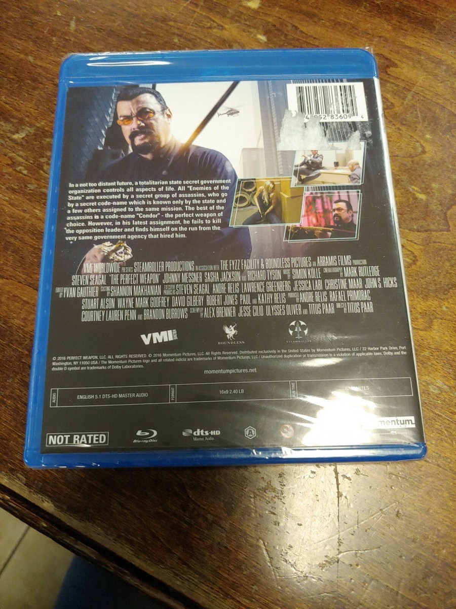 THE PERFECT WEAPON BLU-RAY DISC BRAND NEW STEVEN SEAGAL