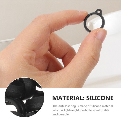 50 Pcs Silicone Corde Téléphone Attache Anti-Perte Anneau Homme Cordon Sangle Perdue - Photo 9 sur 12
