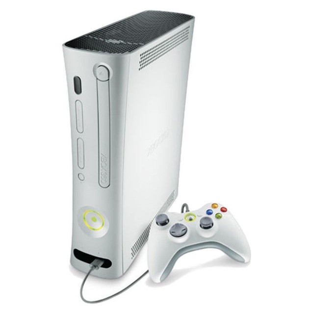Microsoft Xbox 360 Core System Launch Edition White Console (B4K-00001)