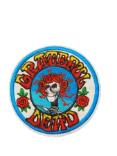 Music Rock Band Grateful Dead Patch, Iron On/Sew On