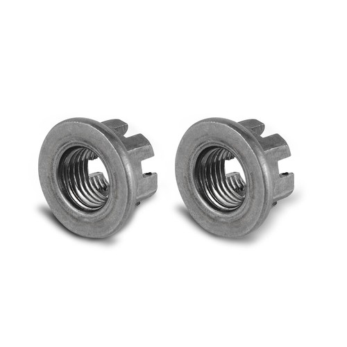 For Yamaha Banshee 350 Blaster 200 Front Axle Hub Castle Nuts 1988-2006 2-Pack - Picture 2 of 5