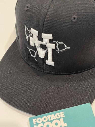 LA DODGERS HAT CAP BLACK BULLET HOLES 