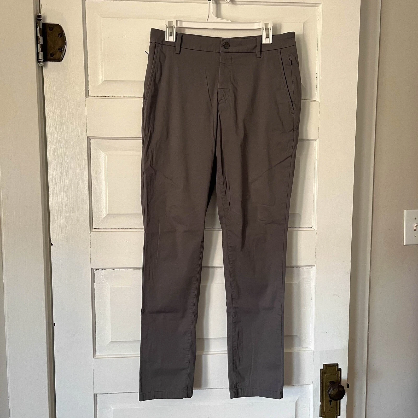 BirdDogs Gray Boomstick Chinos Slim Fit Stretch Casual Pants 32x32