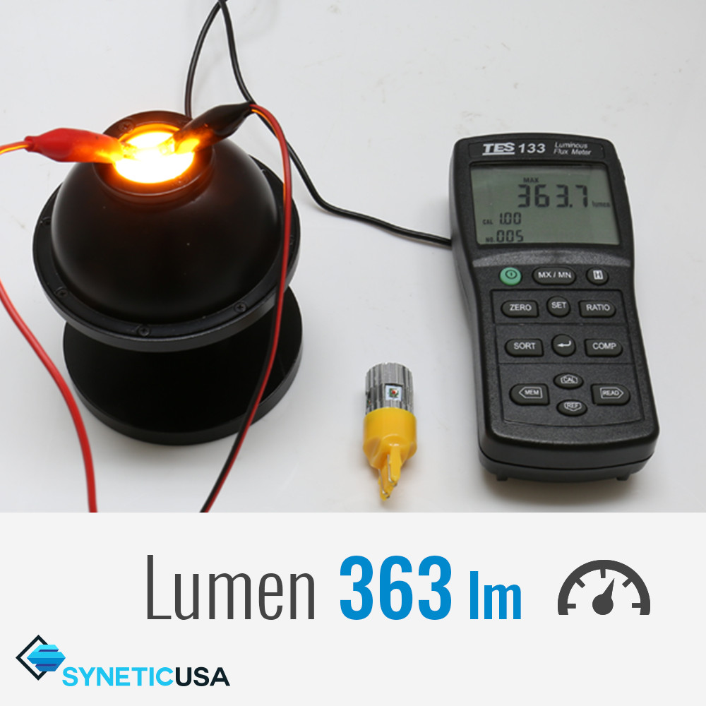 1156 Blinker Turn Signal 3000K Amber Yellow Light LED Bulbs