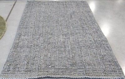 LIGHT GREY 5' X 8' Broken Thread Rug, Reduced Price 1172757642 NF447G-5