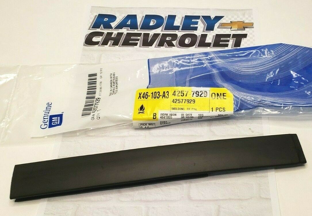 42577929 NEW GM OEM ROOF PANEL MOLDING CHEVROLET BUICK B65 | eBay