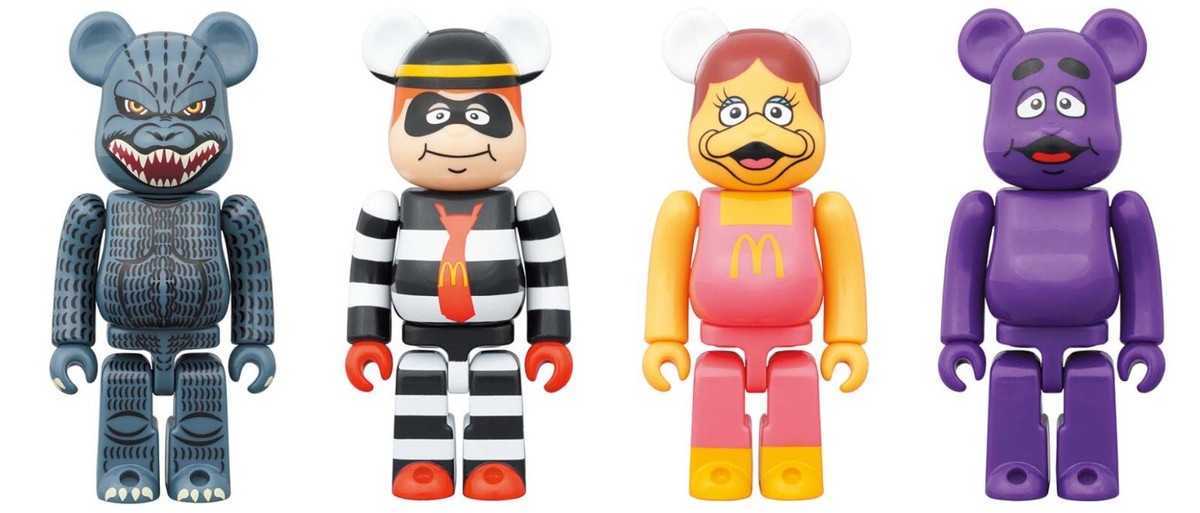 PreSale Be@rbrick Godzilla VS McDonald