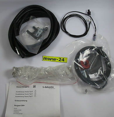 Webasto Einbaukit für Peugeot 206 Thermo Top E /C 12V 1315399A Standheizung NEU
