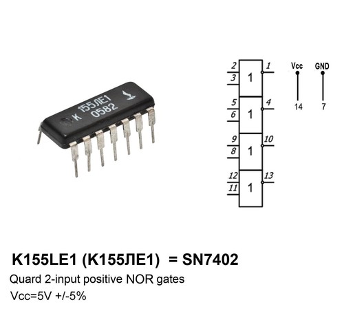 SN7400N - SN74367N Variation clone ICs Series K155 USSR New Old Stock - Picture 4 of 59
