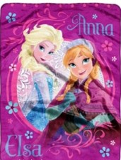 Disney Throw Blanket Frozen Anna New