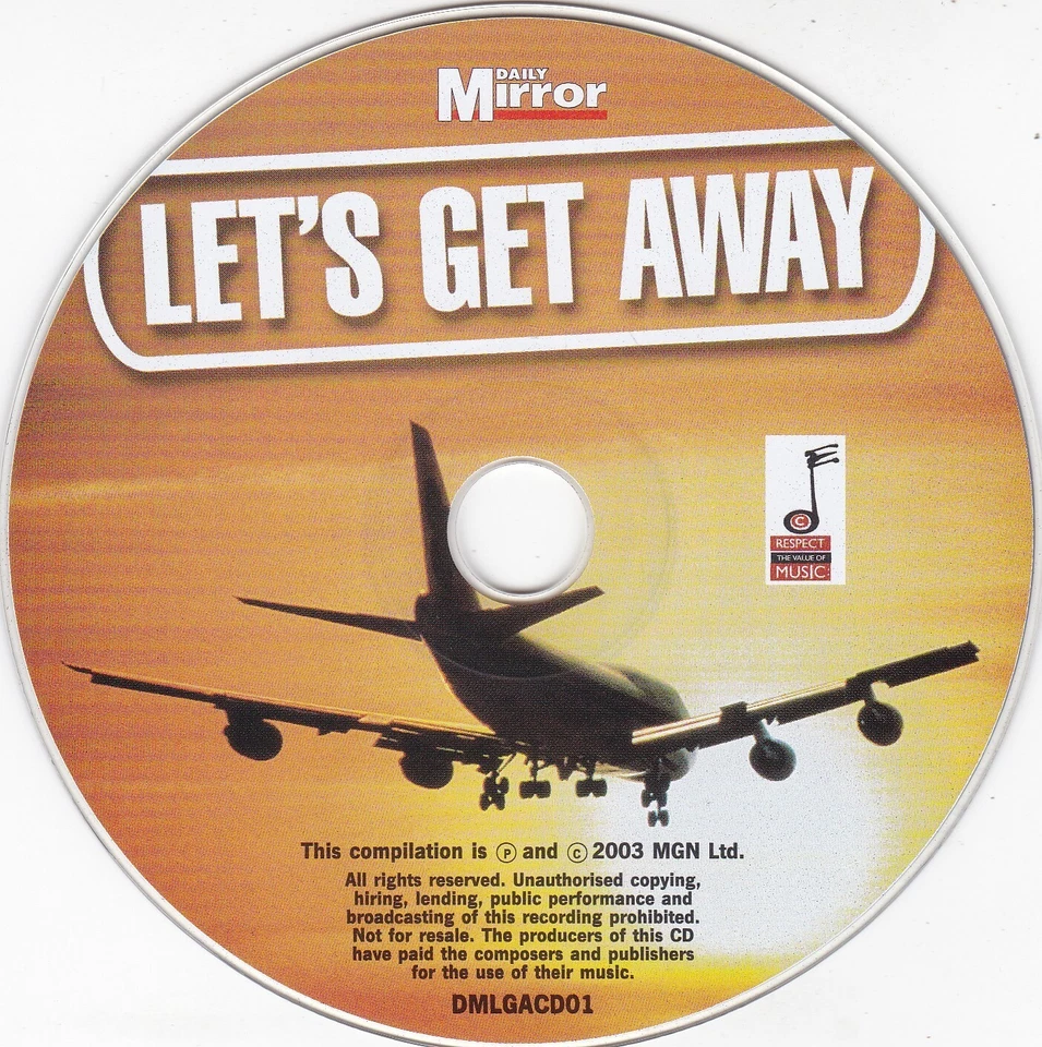 LET'S GET AWAY ( DAILY MIRROR Newspaper CD ) - Bild 3 von 3