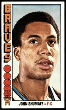 1976-77 Topps - John Shumate #61 Buffalo Braves NBA Basketball Card