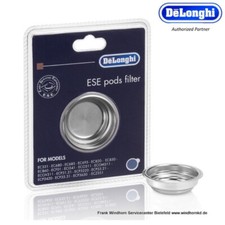 Delonghi Filtereinsatz für Pads 62mm für Siebträgermaschine EC ECO ECOM DLSC402