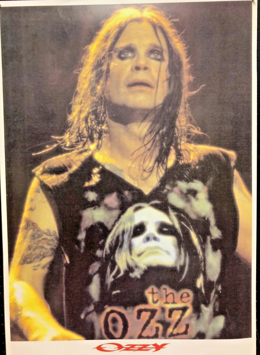 Ozzy Osbourne, Vintage Poster, 64x90cm. | eBay